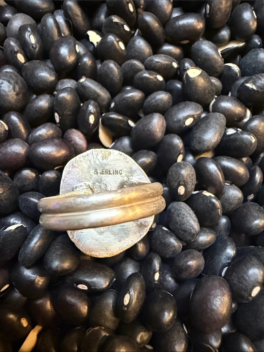 Turquoise and Brown Stone Statement Ring - Women Jewelry